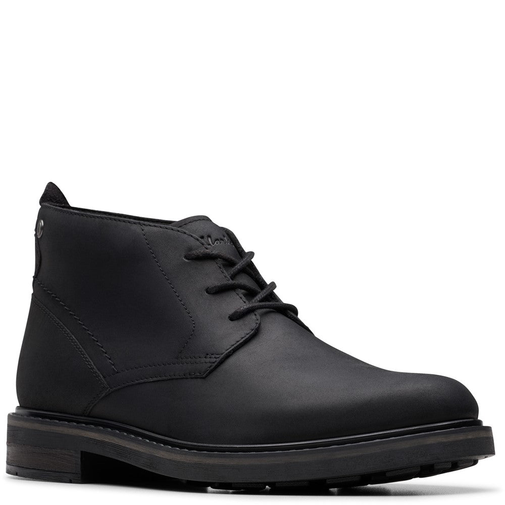 Clarks Newford Mid Boots Leather