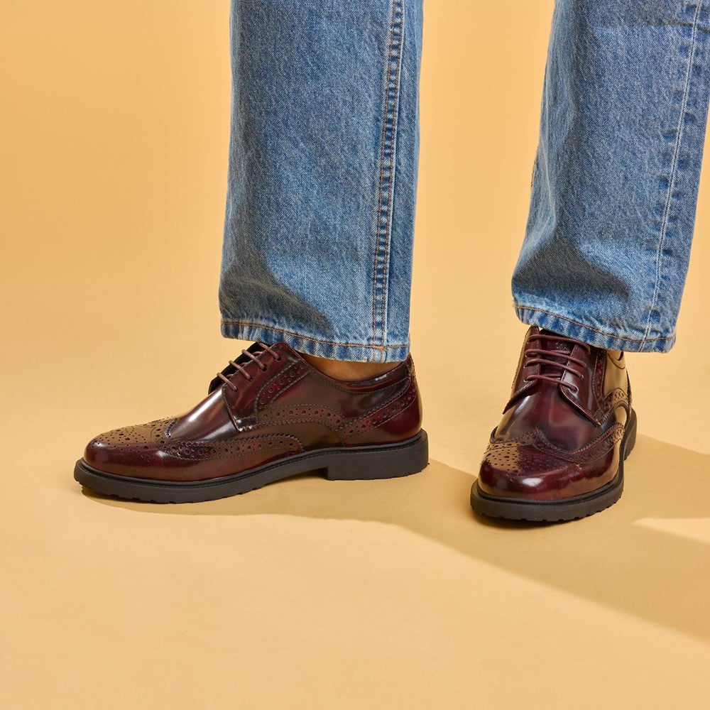 Hush Puppies Verity Hi-Shine Brogue