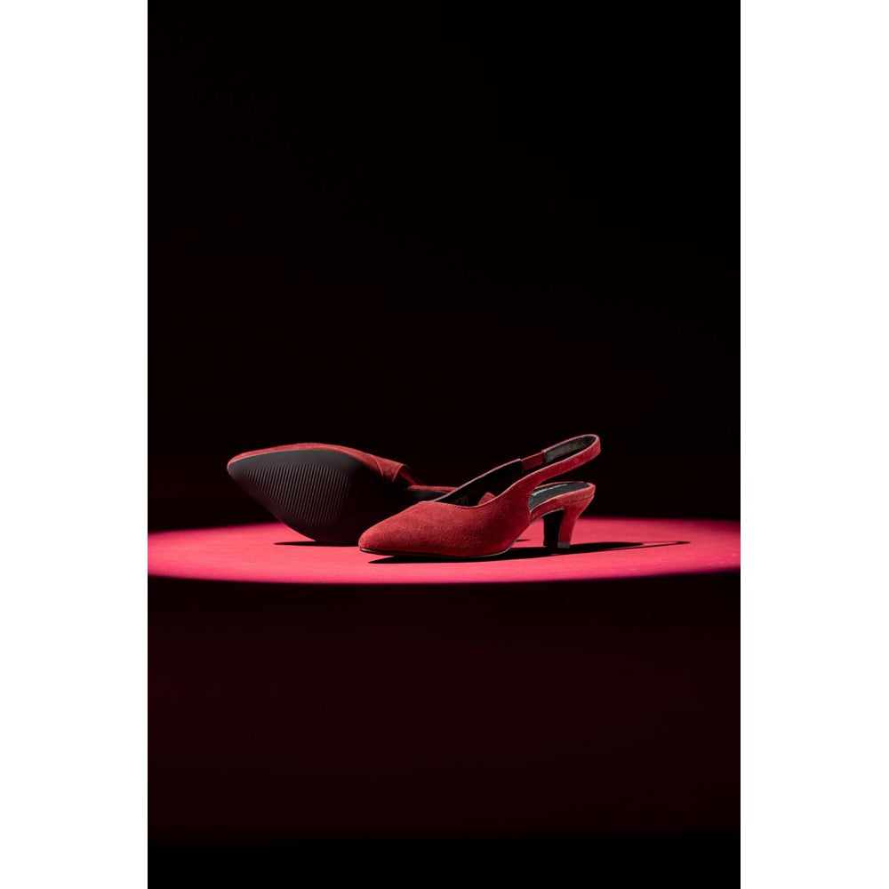 Hush Puppies Nahla Suede Heels