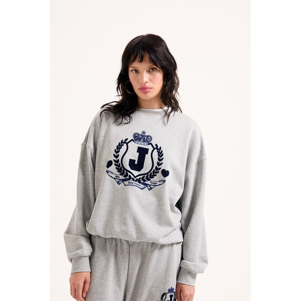 Juicy Couture Venice Crest Loopback Sweatshirt