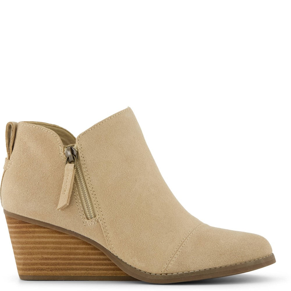TOMS Goldie Wedge Boot