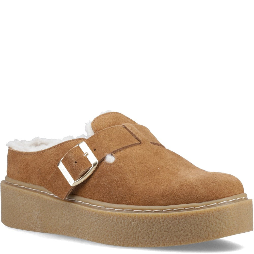 Hush Puppies Blanche Fur Mules