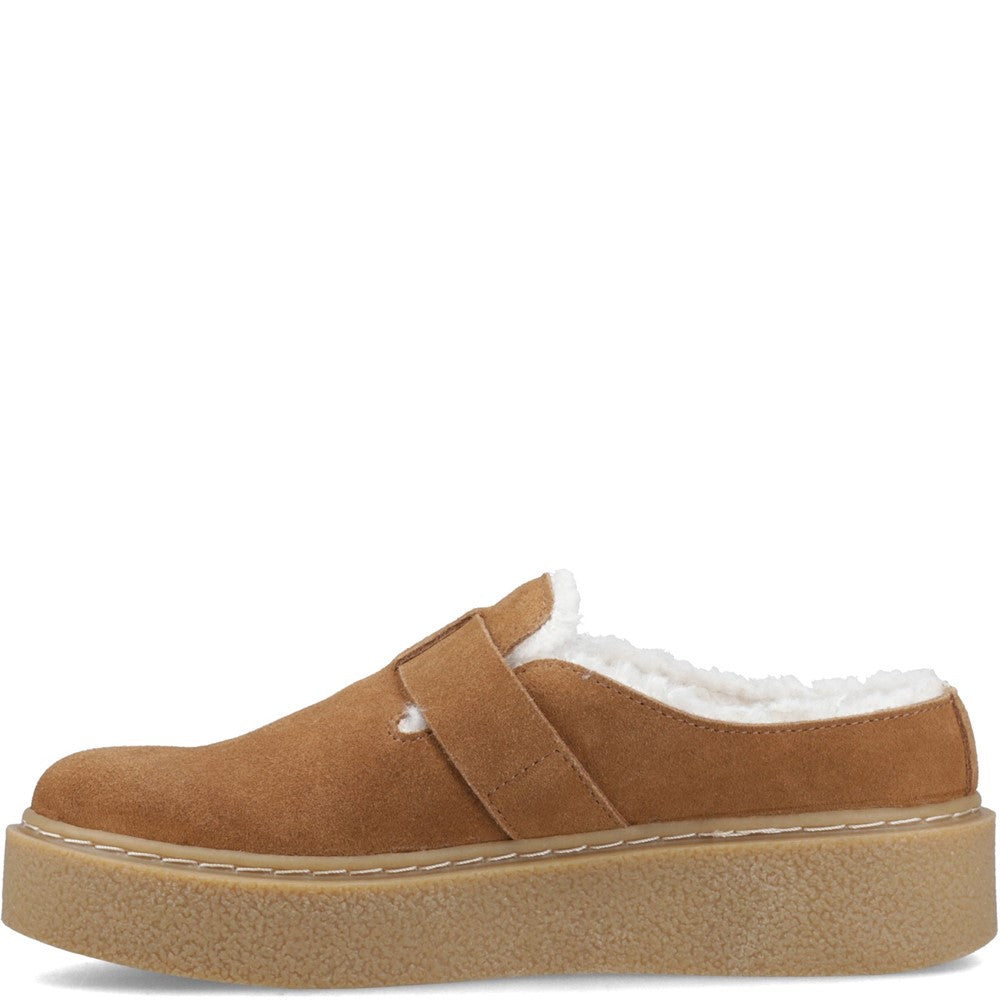 Hush Puppies Blanche Fur Mules