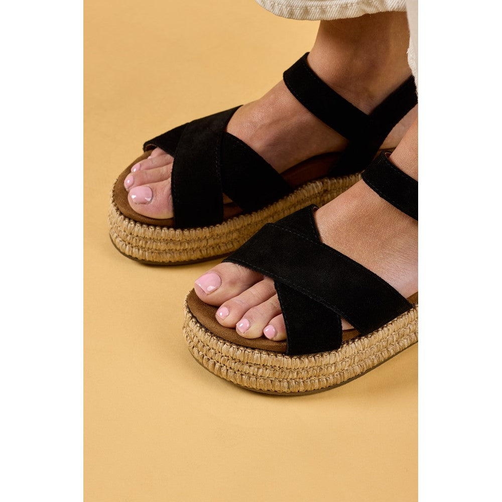 Hush Puppies Rosa Rafia Sandal