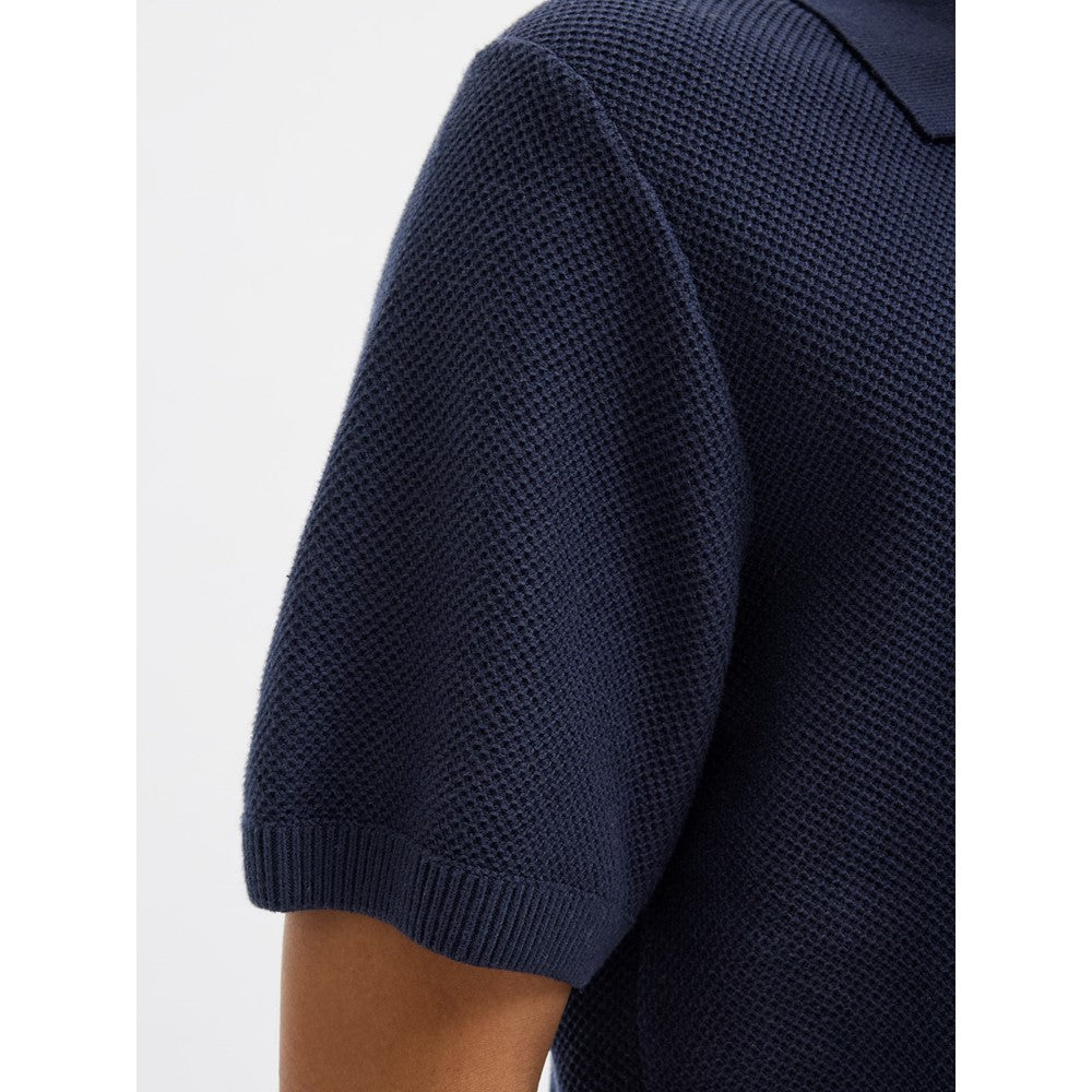Jack & Jones Premium split neck knitted polo