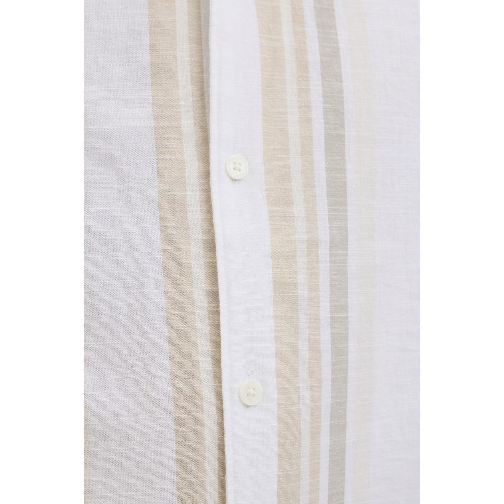 Jack & Jones Premium revere collar linen shirt