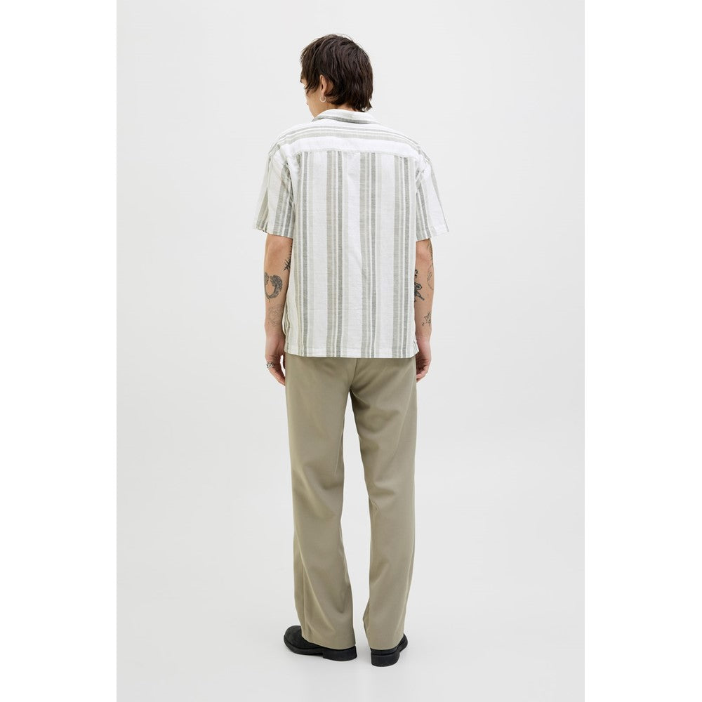 Jack & Jones Premium revere collar linen shirt