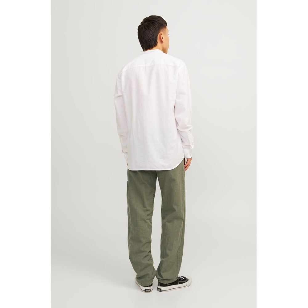 Jack & Jones Linen blend relaxed fit trousers
