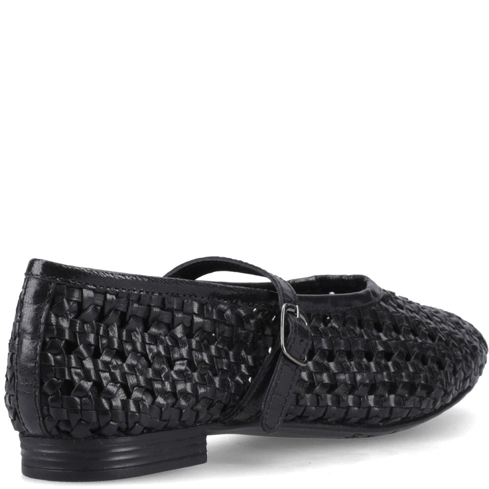 Hush Puppies Delaney Woven Mary Jane Shoes