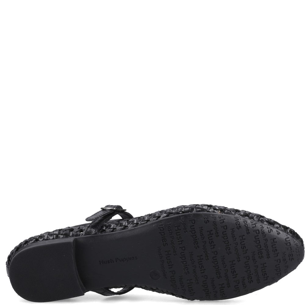 Hush Puppies Delaney Woven Mary Jane Shoes