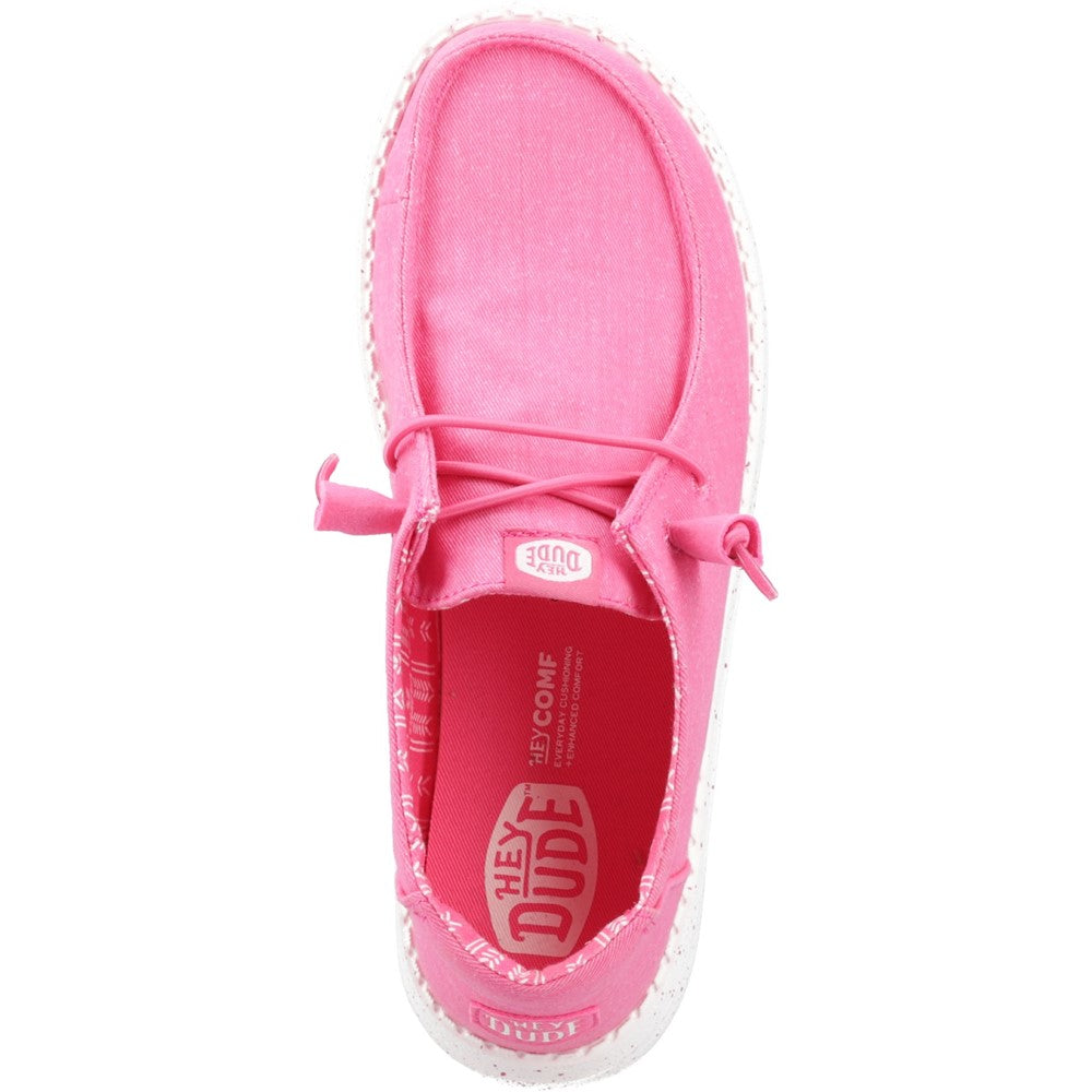 HEYDUDE Wendy Stretch Canvas