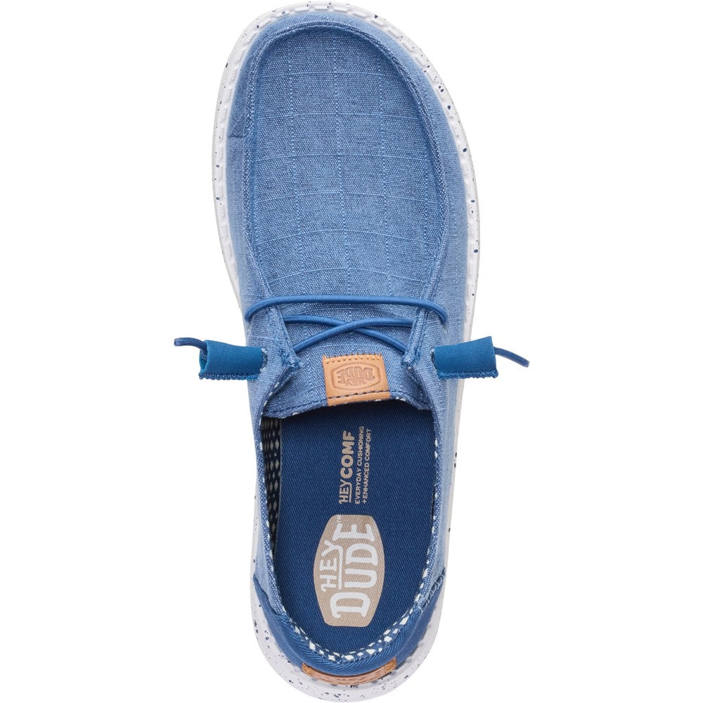 HEYDUDE Wendy Chambray Grid