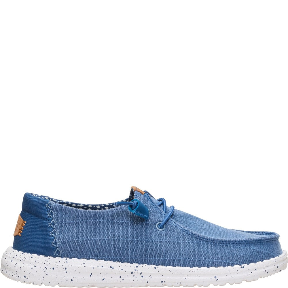 HEYDUDE Wendy Chambray Grid