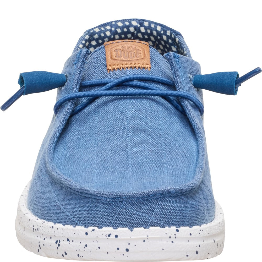 HEYDUDE Wendy Chambray Grid