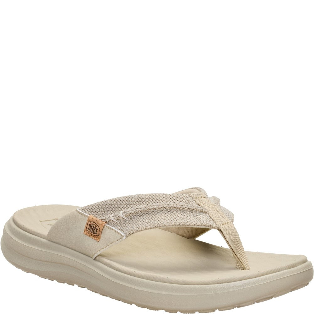 HEYDUDE Finn Flip Braided Sandals