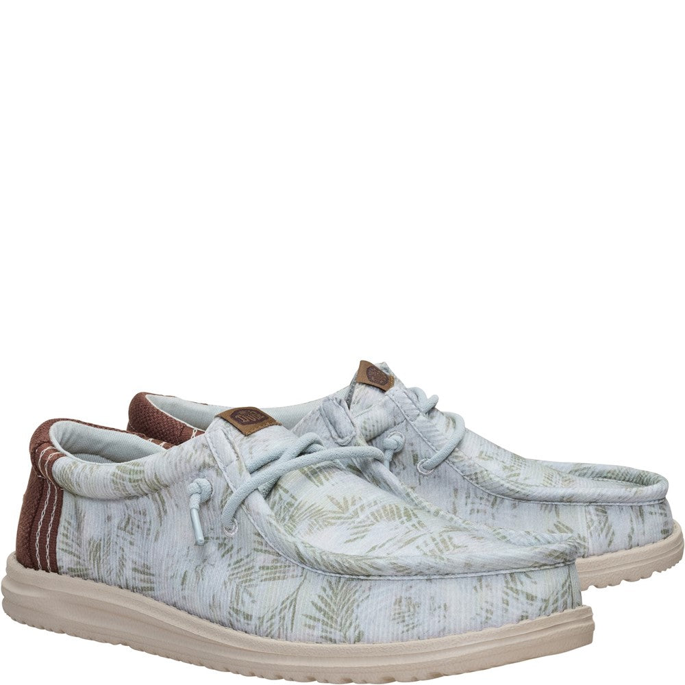 HEYDUDE Wally Washed Palm Shoes