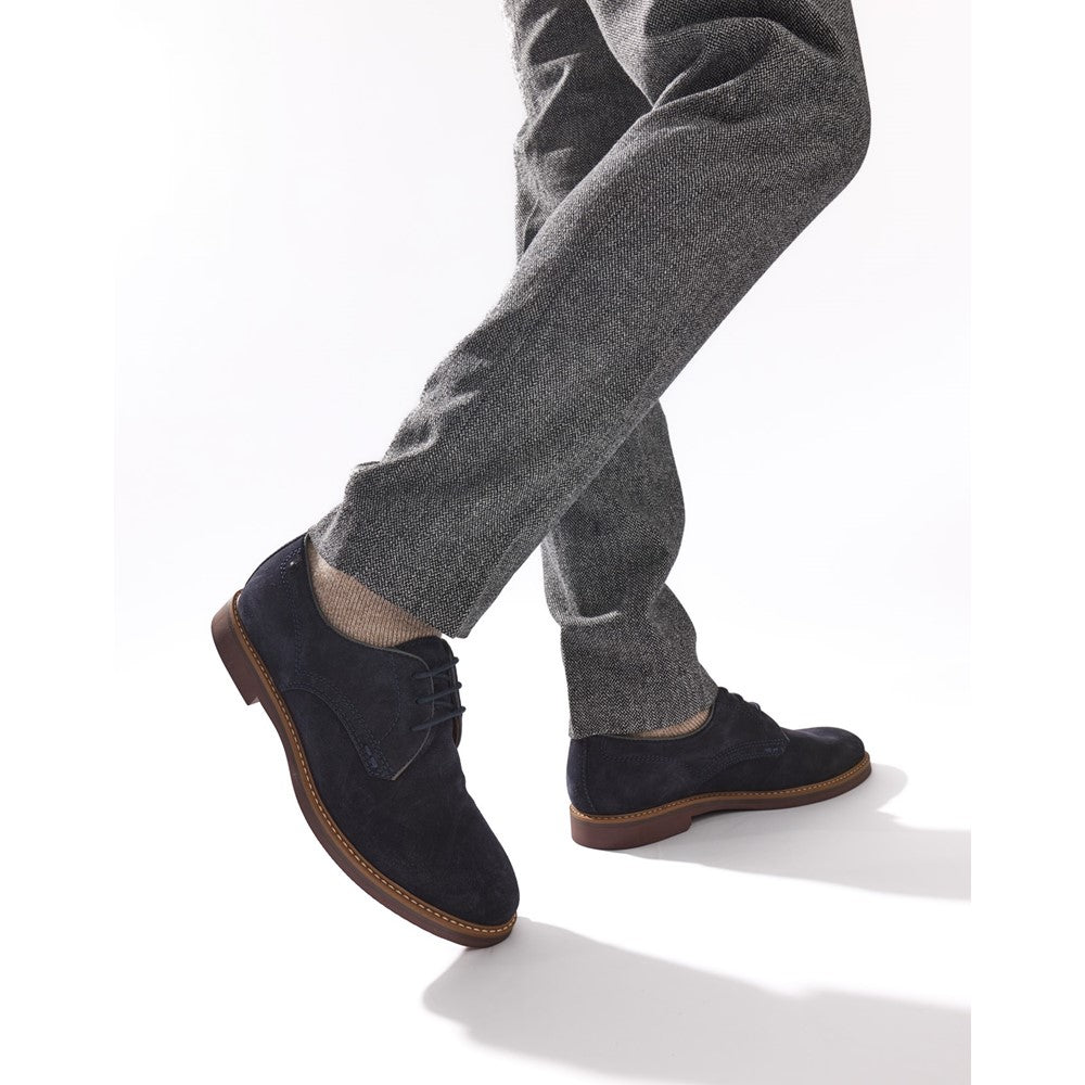 Base London Strand Suede Lace Up Shoes