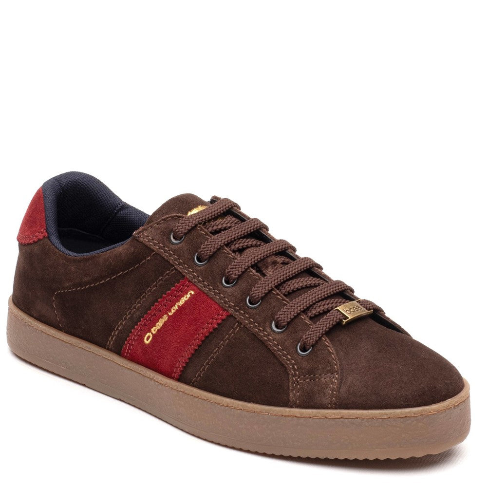 Base London Hopper Cupsole Suede Trainers