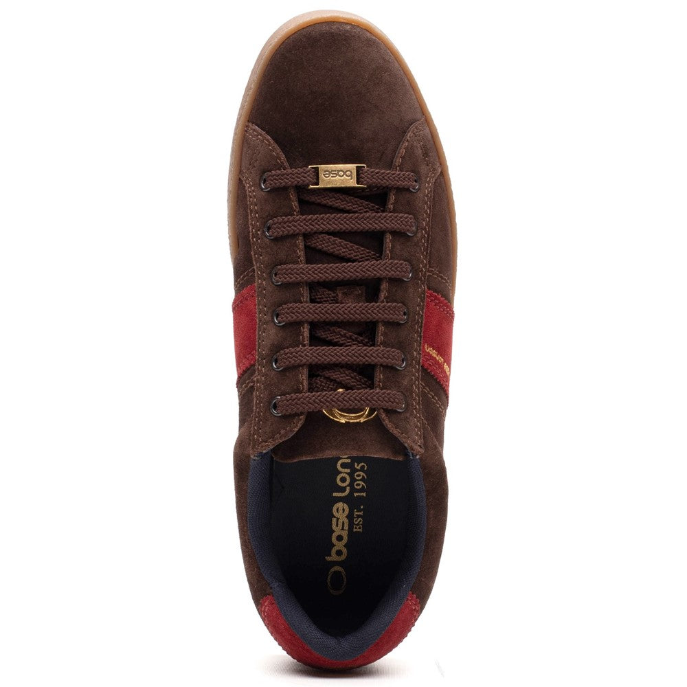 Base London Hopper Cupsole Suede Trainers
