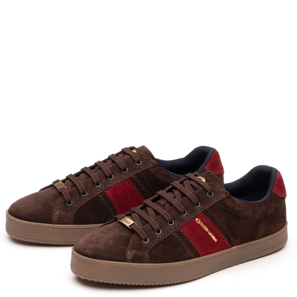 Base London Hopper Cupsole Suede Trainers