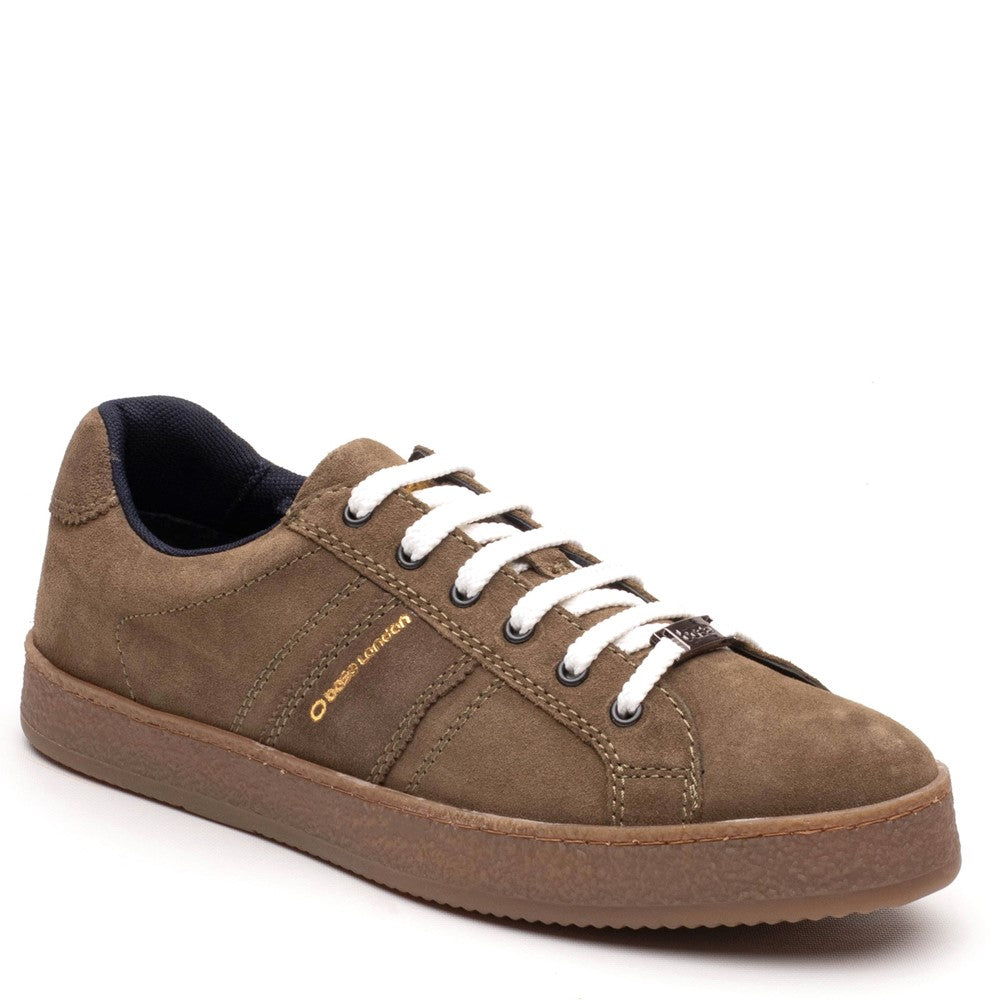 Base London Hopper Cupsole Suede Trainers