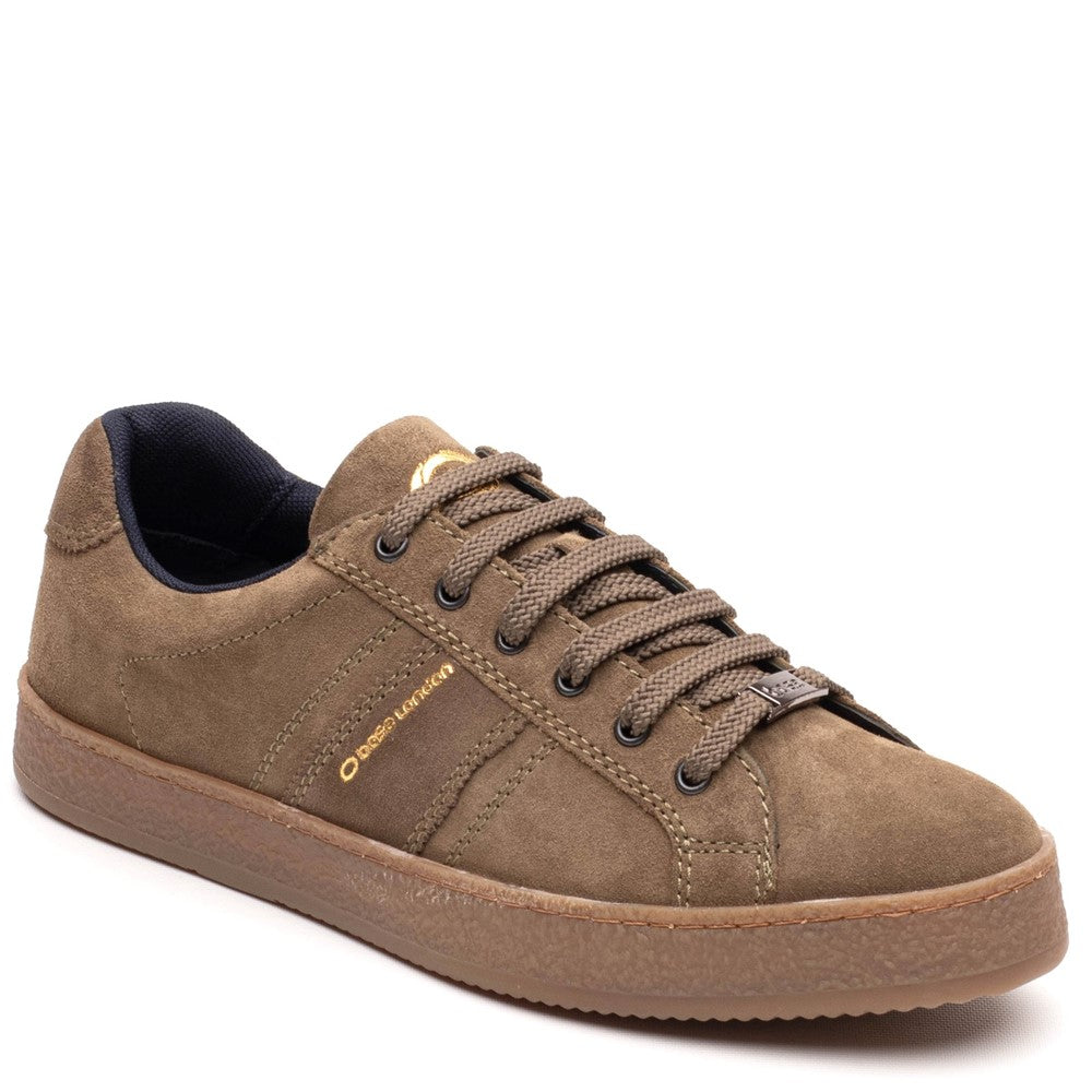 Base London Hopper Cupsole Suede Trainers