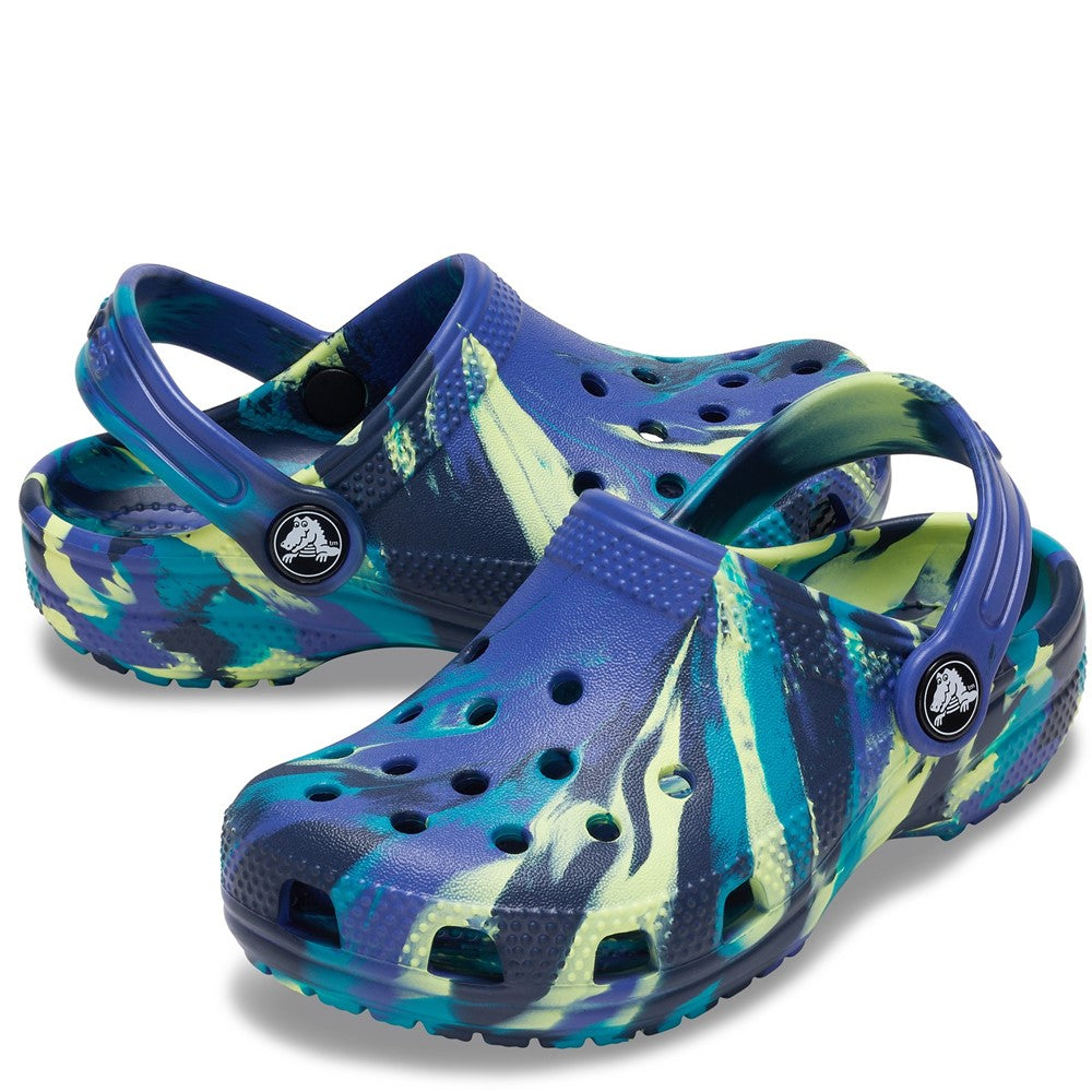 Crocs Kids Classic Marbled Clogs
