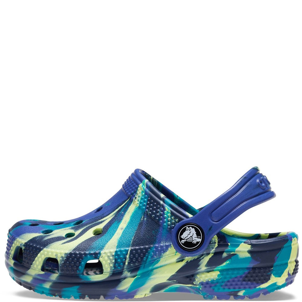 Crocs Kids Classic Marbled Clogs