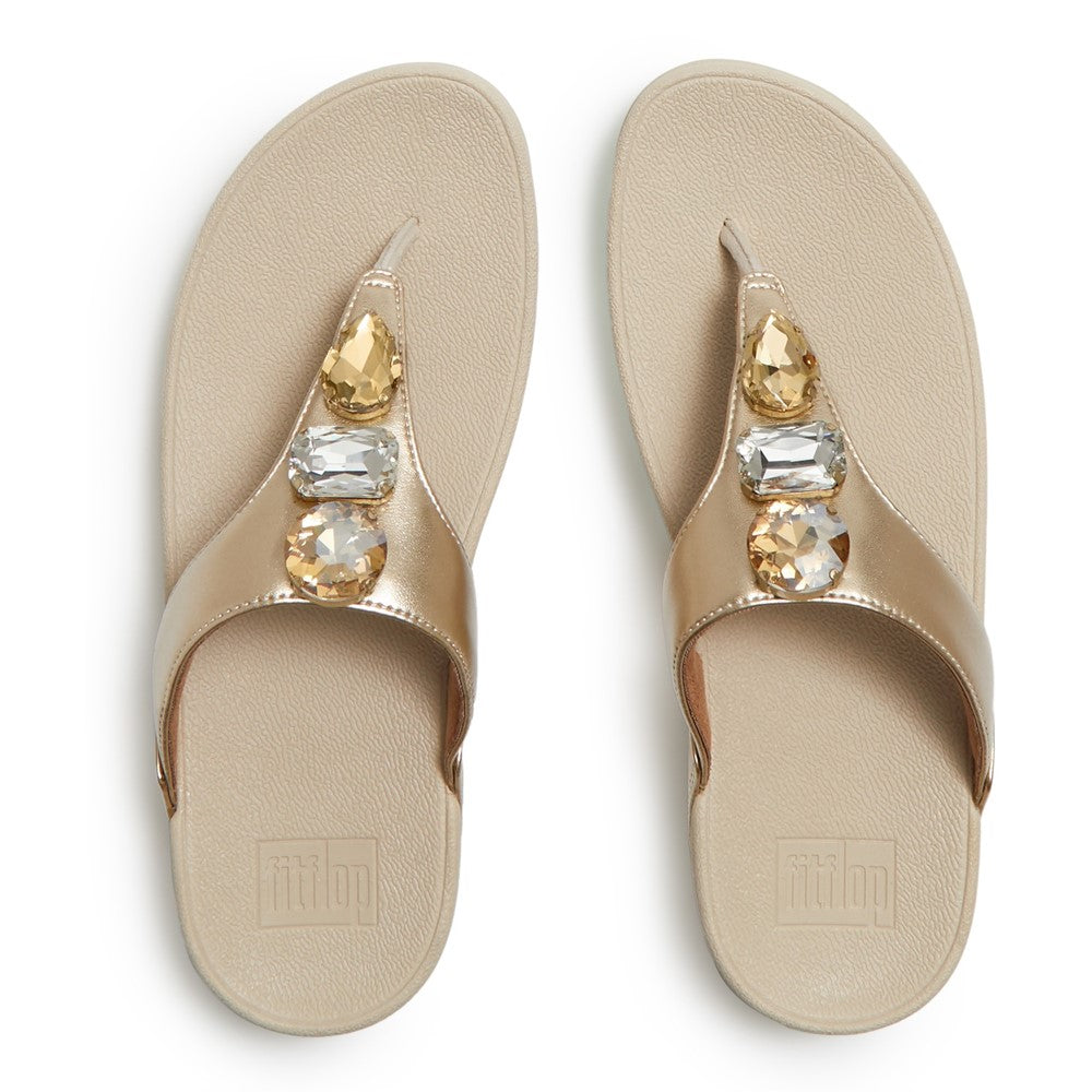 Fitflop Lulu Ultra-Jewel Toe-Post Sandals