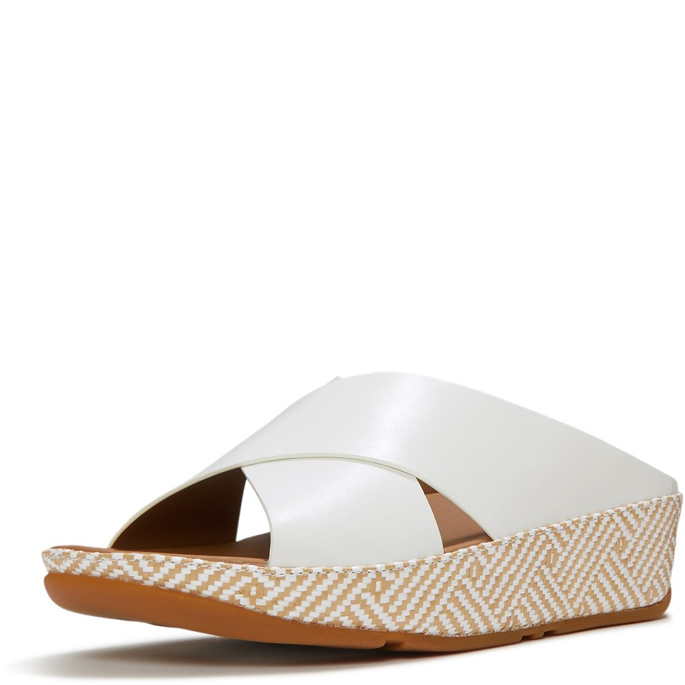 Fitflop Lulu Lux Graphic-Weave Slides