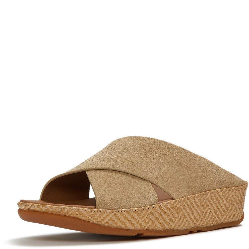 Fitflop Lulu Lux Graphic-Weave Slides