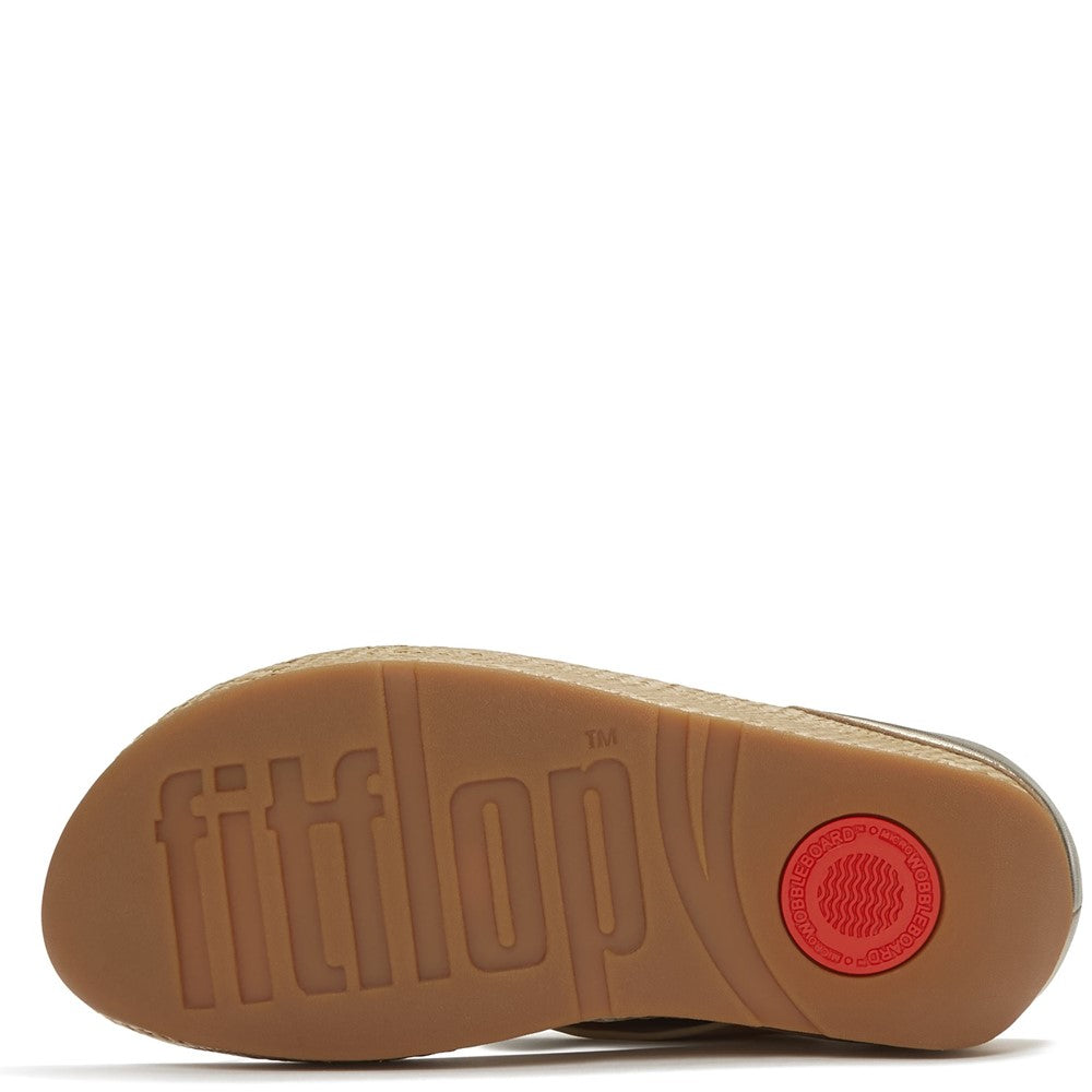 Fitflop Lulu Lux Graphic-Weave Toe-Post Sandals
