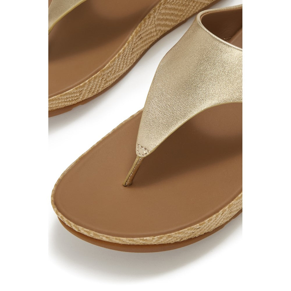 Fitflop Lulu Lux Graphic-Weave Toe-Post Sandals