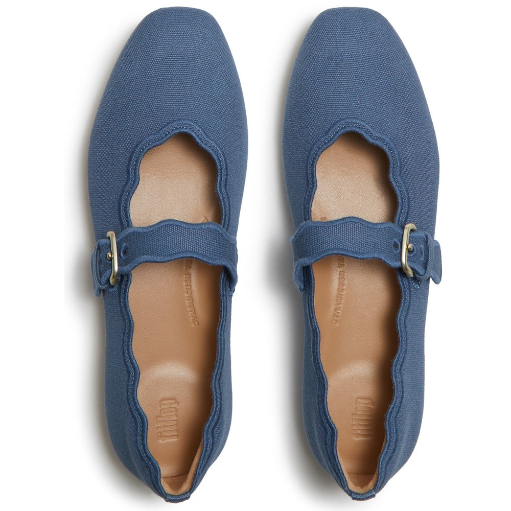 Fitflop Delicato Wave-Edge Mary Janes