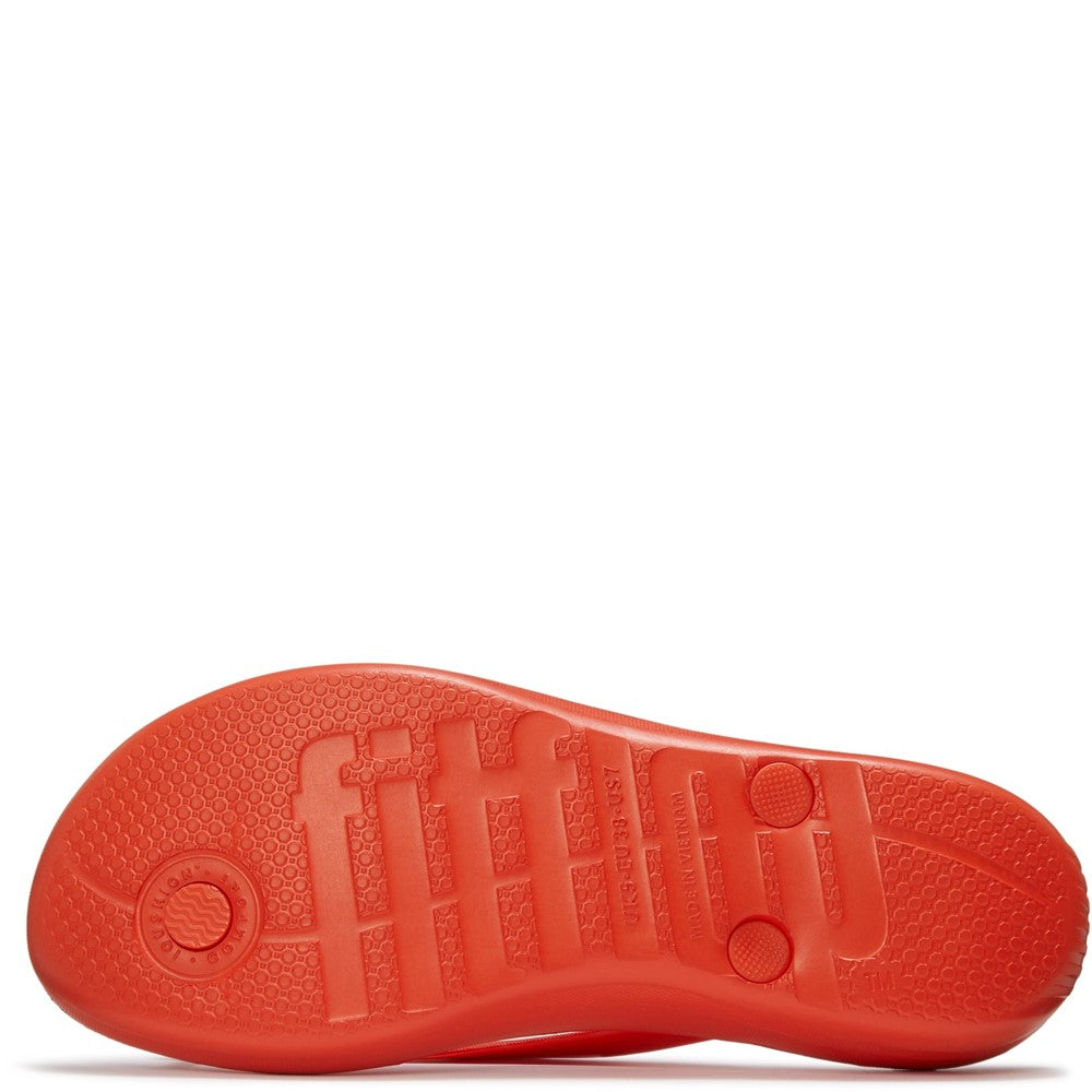 Fitflop iQushion Glossy-Button Flip-Flops