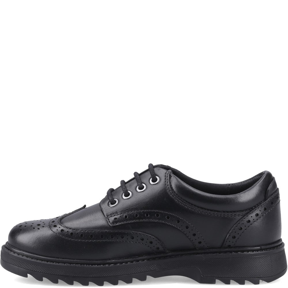 Hush Puppies Romeo Brogue Junior School Shoes