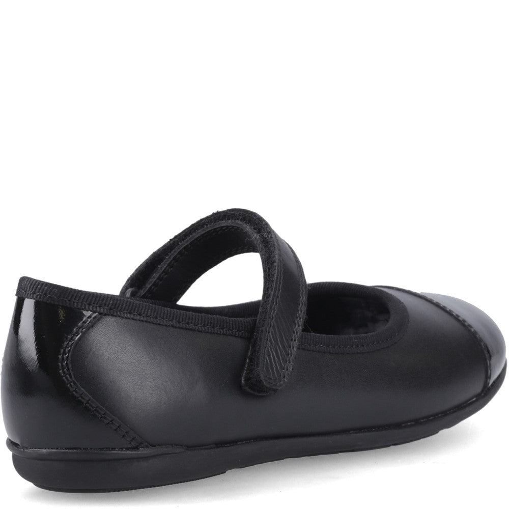 Hush Puppies Lottie Ballerina Senior School Shoes