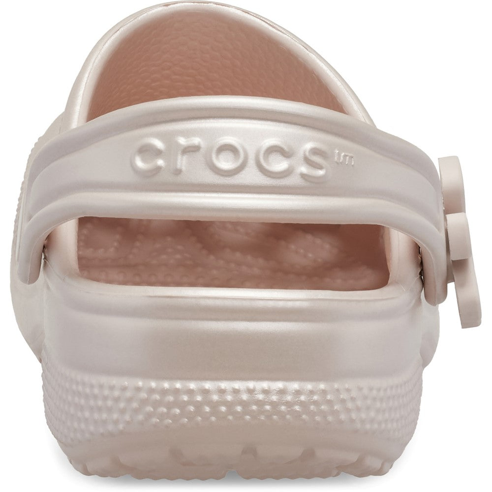 Crocs Kids Classic Pearl Shine Clogs