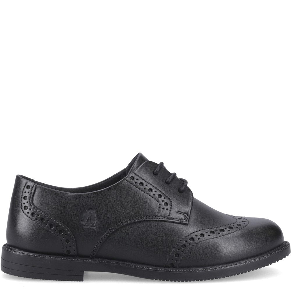 Hush Puppies Ava Brogue Senior School Shoes Size 6