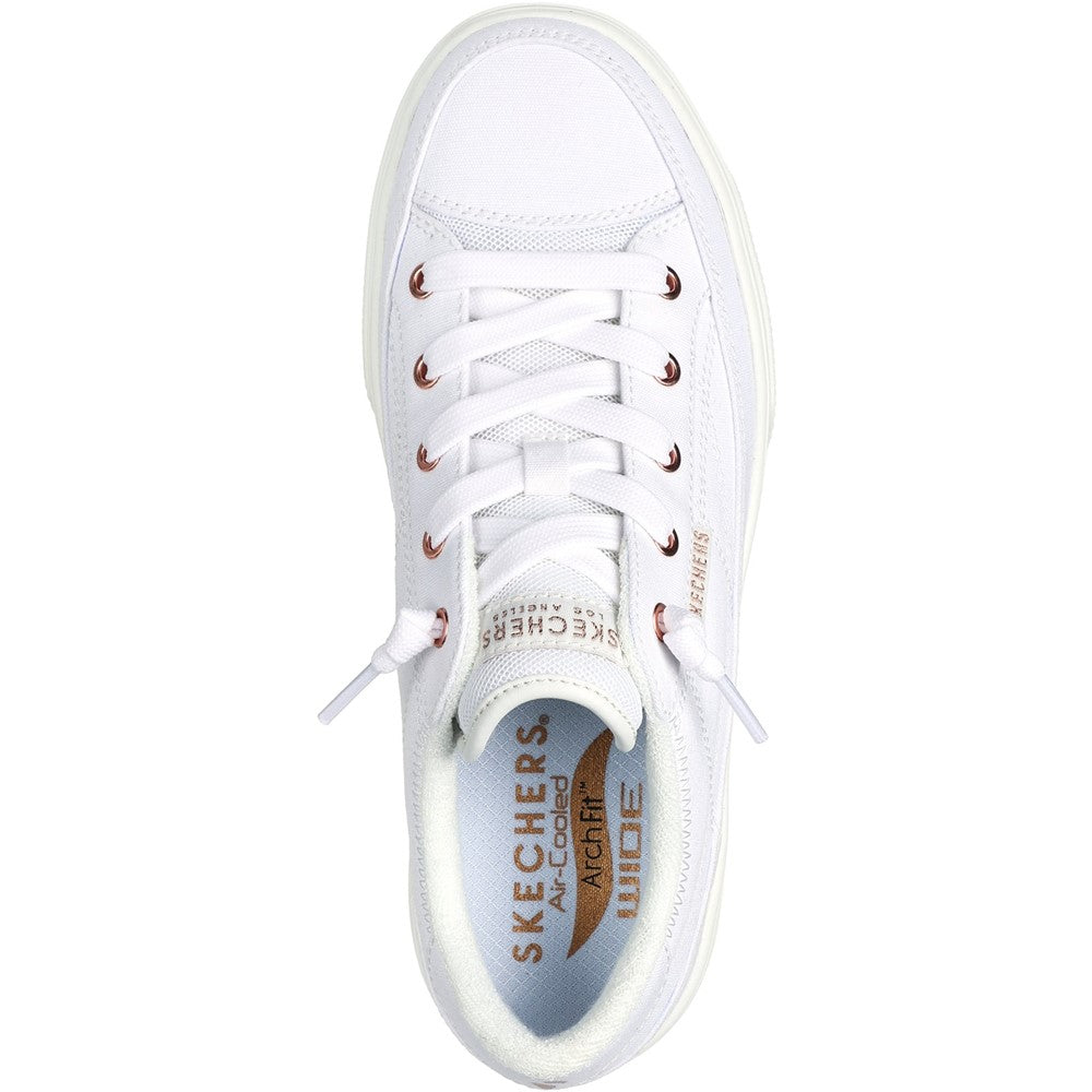 Skechers Arch Fit Arcade - Meet Ya There Trainers Wide Fit