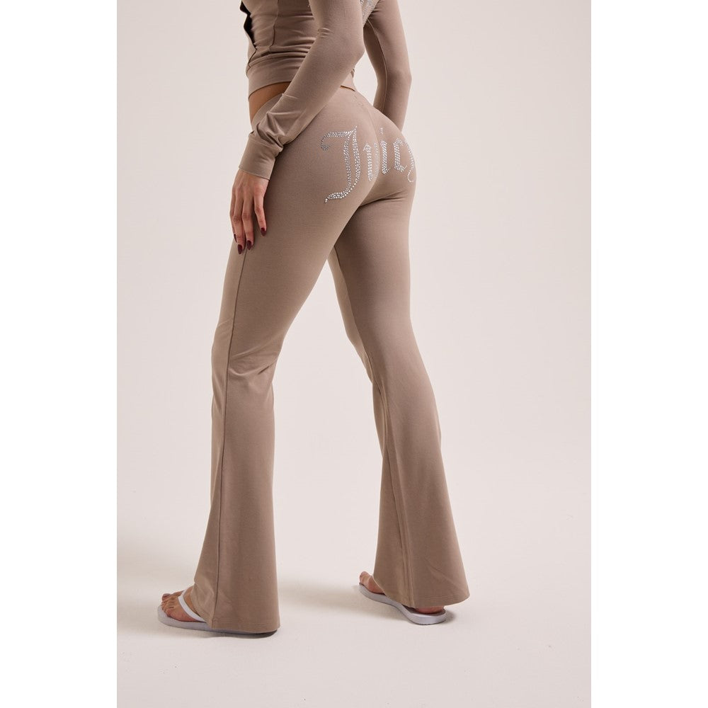 Juicy Couture Apollo Diamante Jersey Low Rise Pant