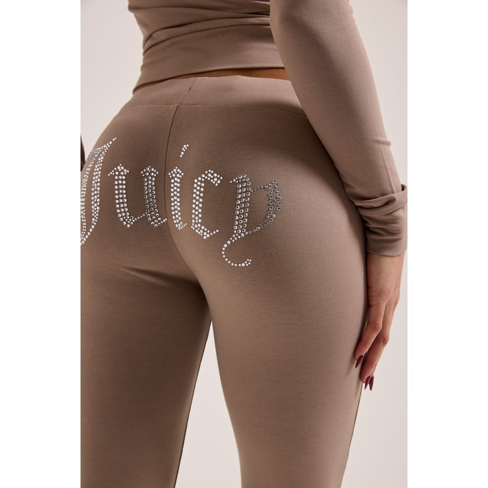 Juicy Couture Apollo Diamante Jersey Low Rise Pant