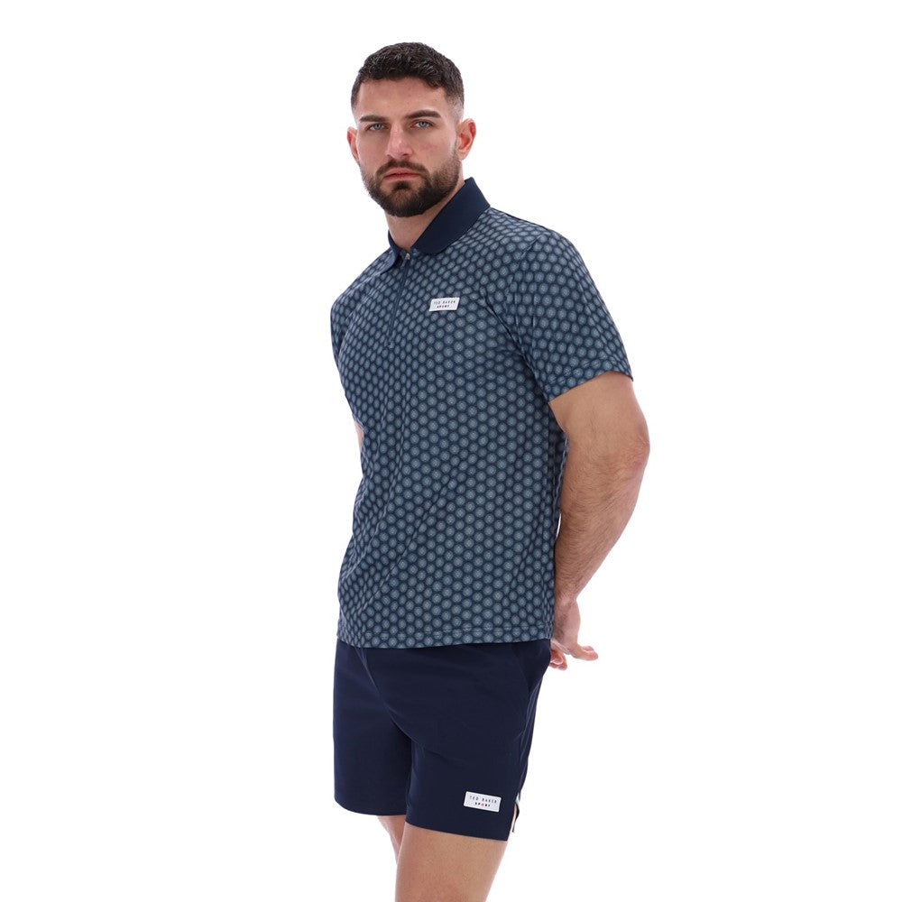 Ted Baker Sport JAYDEN Printed Tennis Polo Shirt