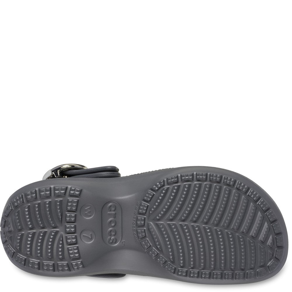 Crocs Classic Platform Buckle Clogs