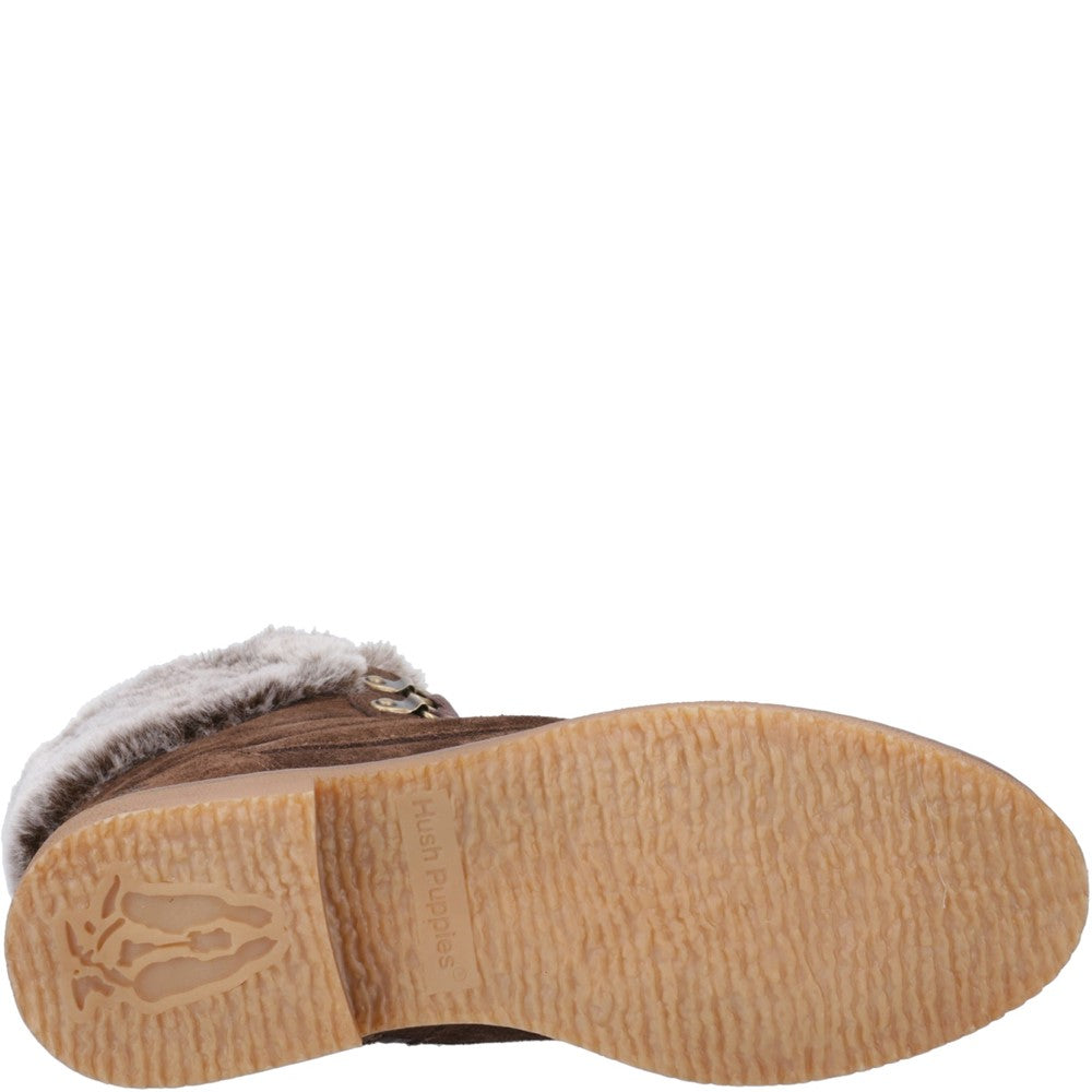Hush Puppies Florence Boots Wide Fit