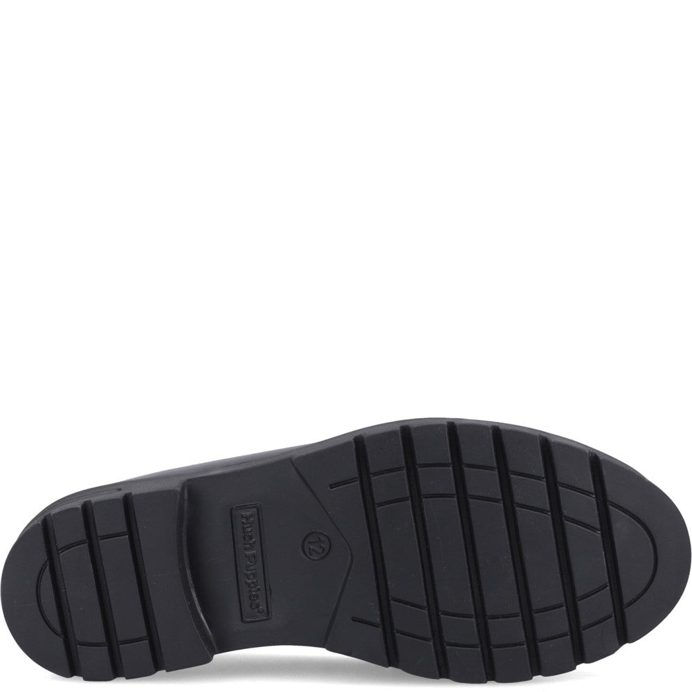 Hush Puppies Hazel Snaffle Patent Senior School Shoes
