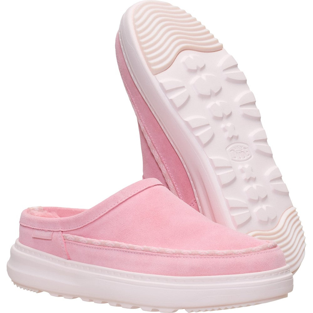 HEYDUDE Remi Toastee Suede Clogs