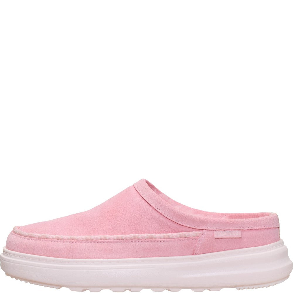 HEYDUDE Remi Toastee Suede Clogs