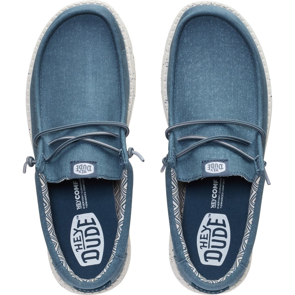 HEYDUDE Wally Stretch Canvas Slip on Shoes