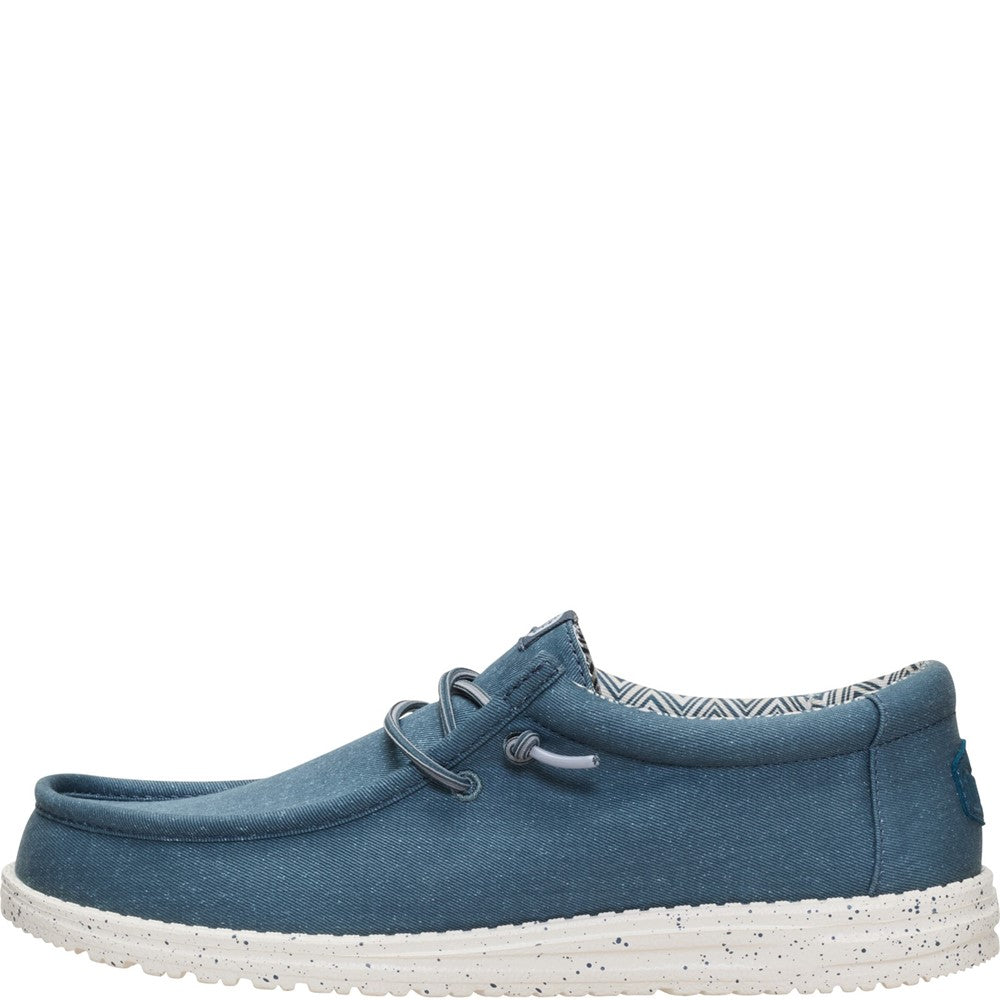 HEYDUDE Wally Stretch Canvas Slip on Shoes